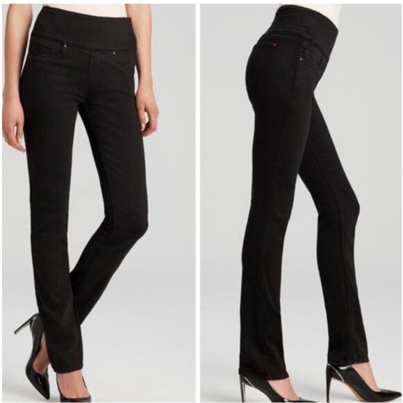 SPANX Signature Waist Straight Leg Jeans 32 Black - Picture 1 of 6